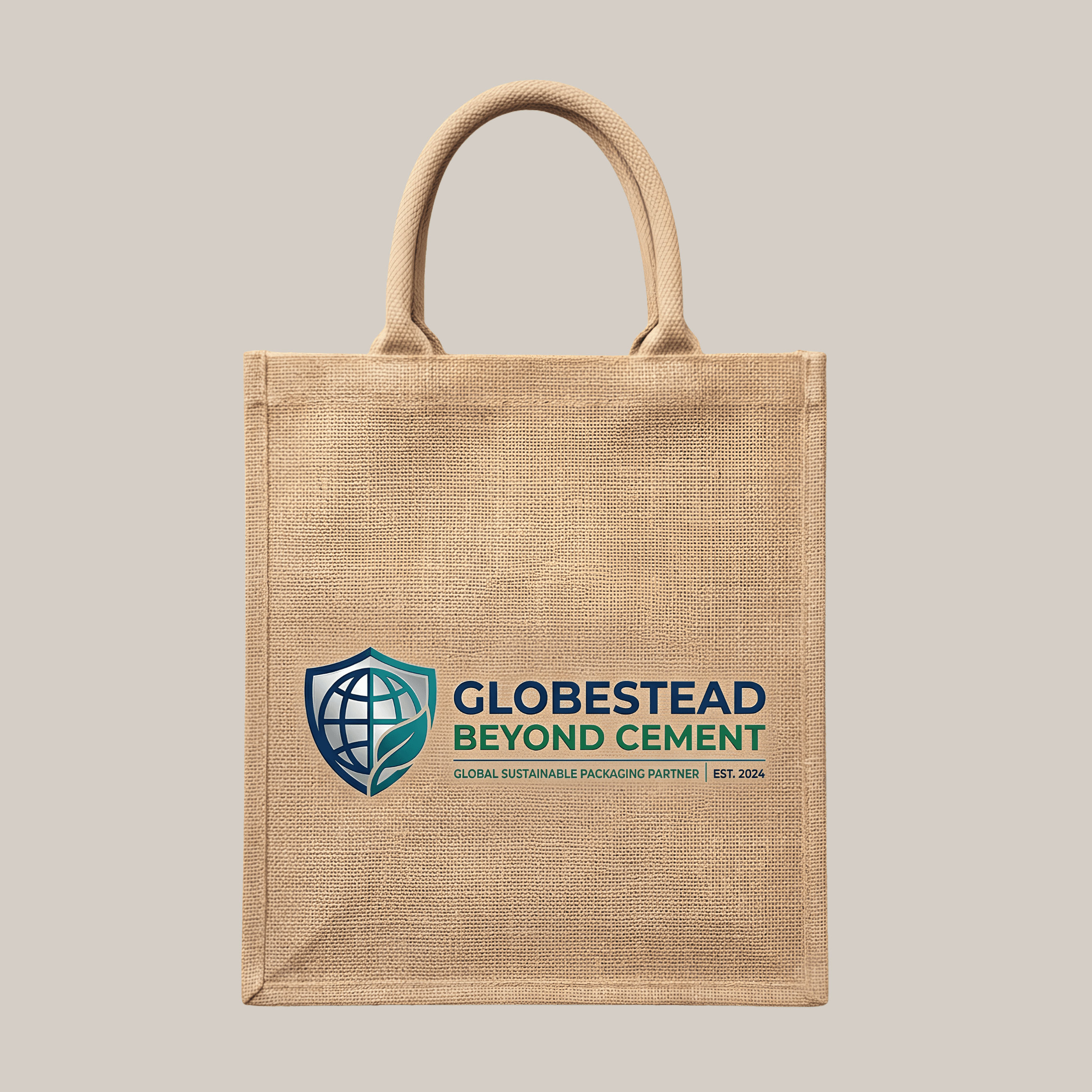 Custom Printed Jute Promotional Bag with DTF Printing